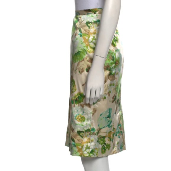 Silk Floral Dolce & Gabbana Skirt Size 38(Euro) - Picture 2 of 7